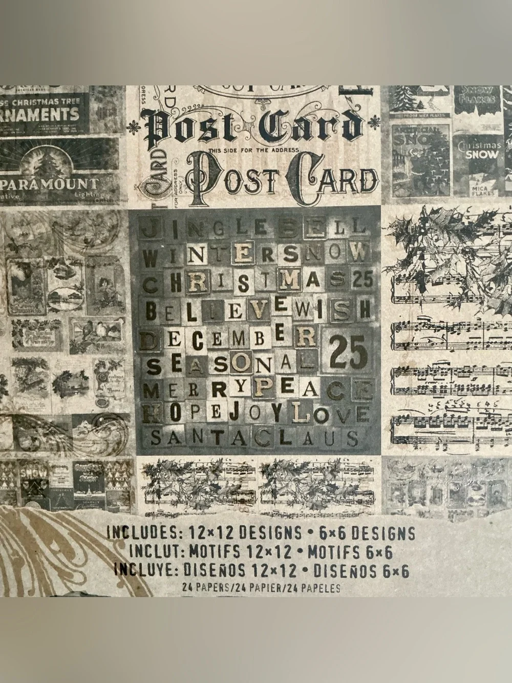 Tim Holtz idea-ology Paper Stash Christmas 2011 - Picture 1 of 7